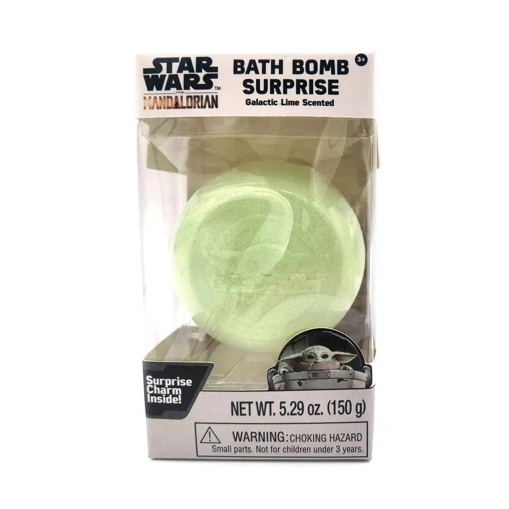 NIB Star Wars- Manalorian Molded Bath Bomb with Surprise Charm